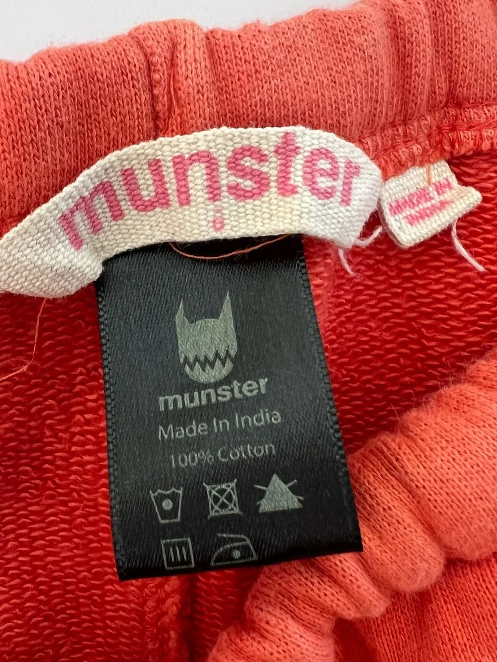 Munster Ombre Red to Coral Kids Jogger Pants